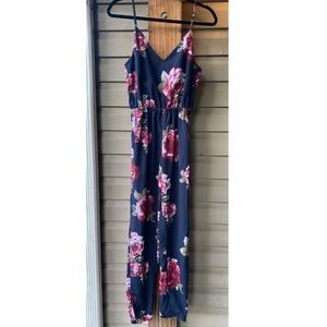 Floral jumpsuit